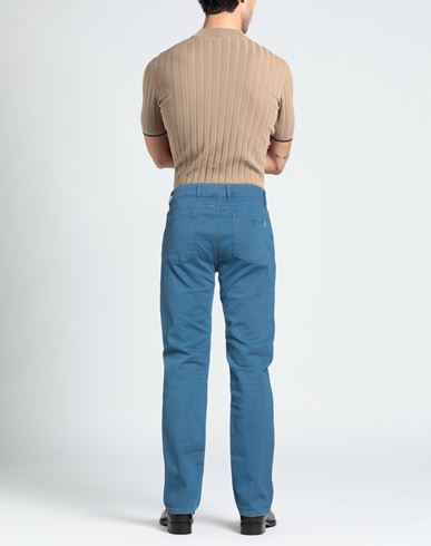 Barmas Man Pants Blue Size 30 Cotton, Elastane