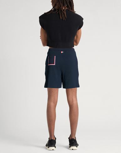 Man Shorts & Bermuda Shorts Midnight blue Size 3 Cotton