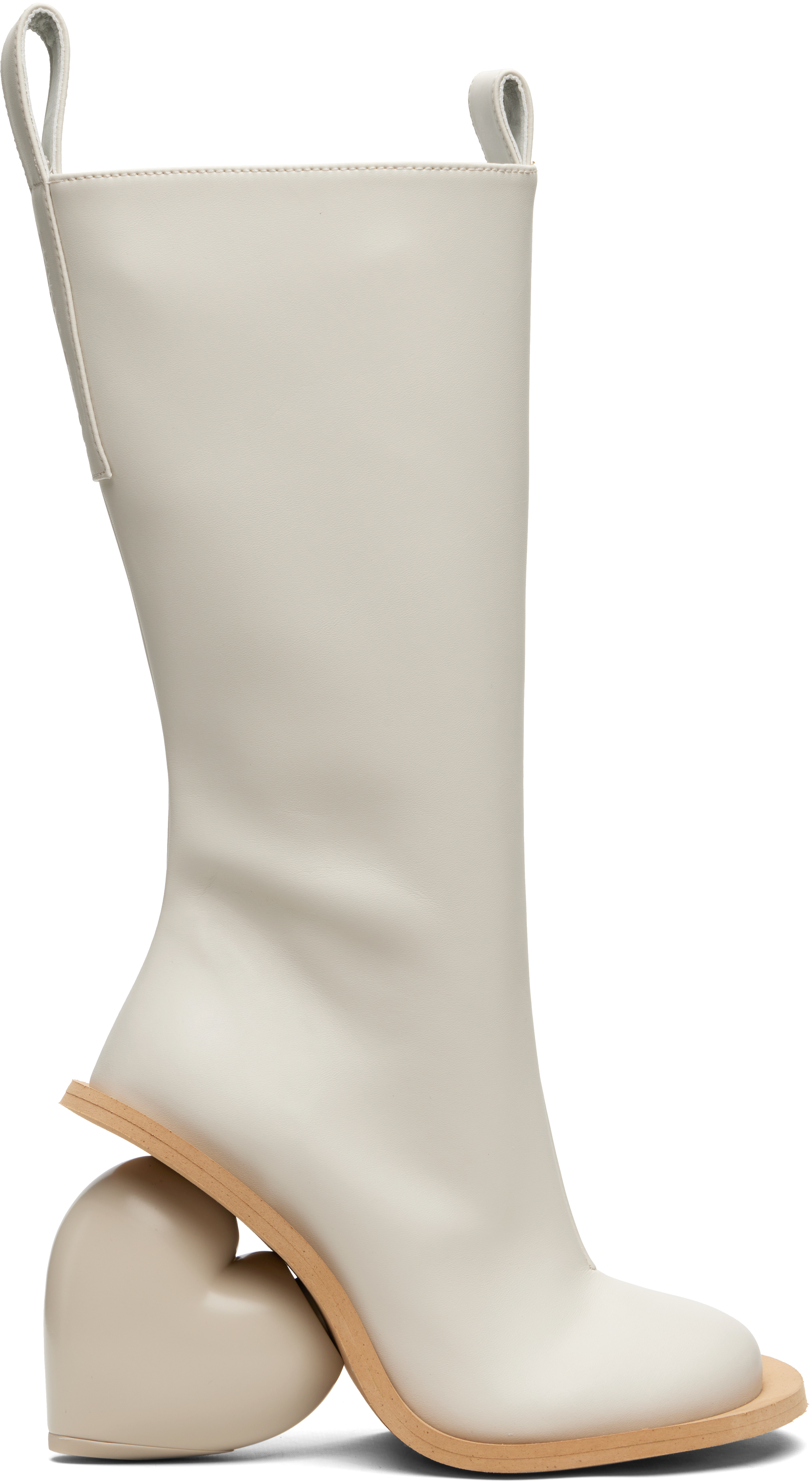 SSENSE Exclusive Off-White Love Tall Boots