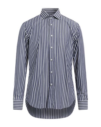 Man Shirt Navy Size 15 ½ Cotton
