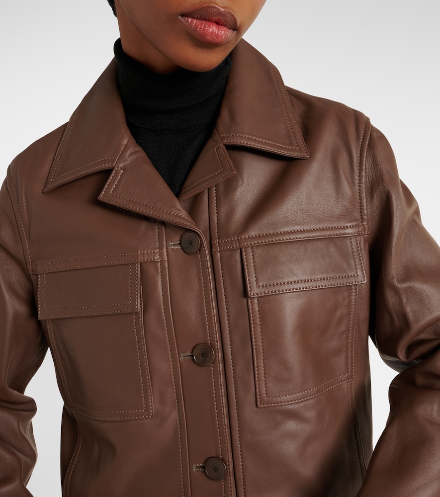 Leather jacket