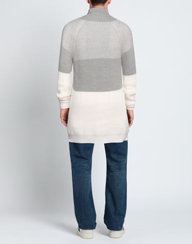 Man Turtleneck Pastel yellow Size M Wool, Acrylic, Mohair wool