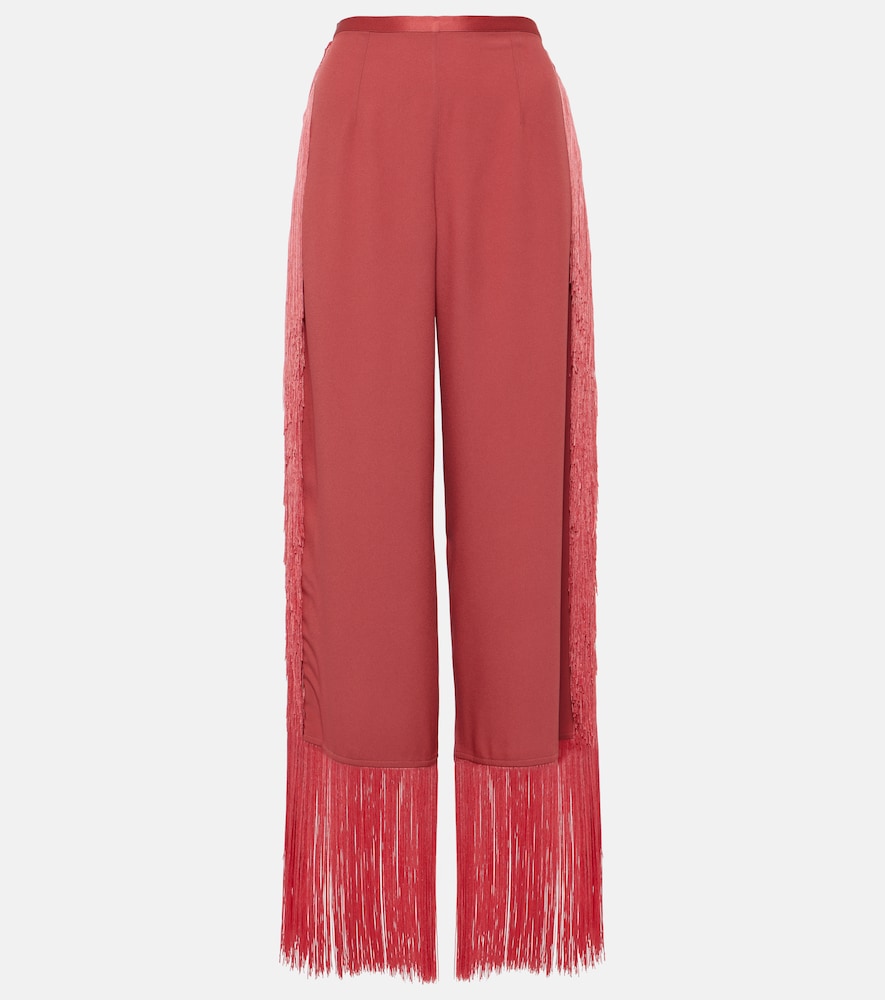 Nevada high-rise wide-leg pants