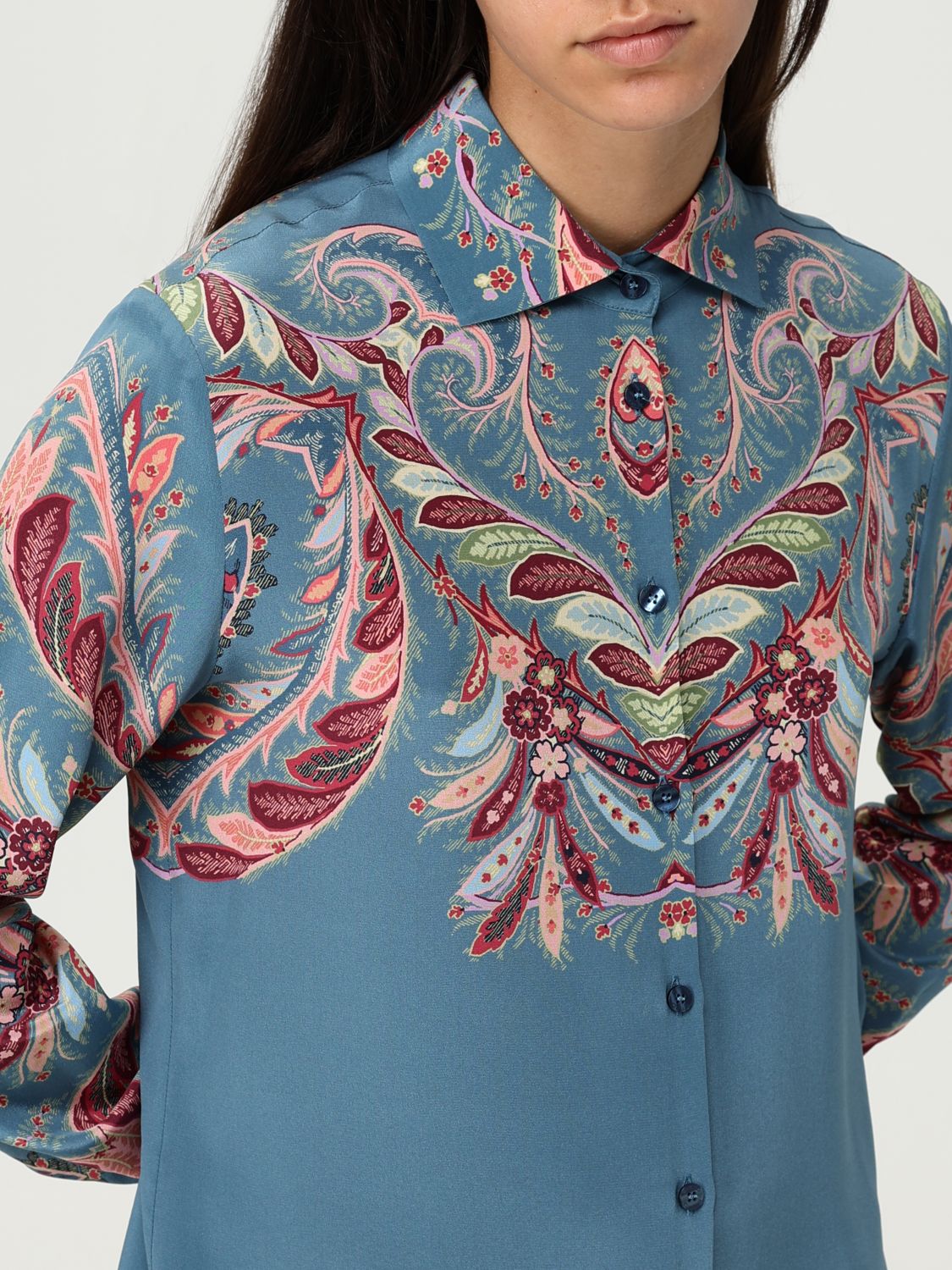 Printed Silk Shirt