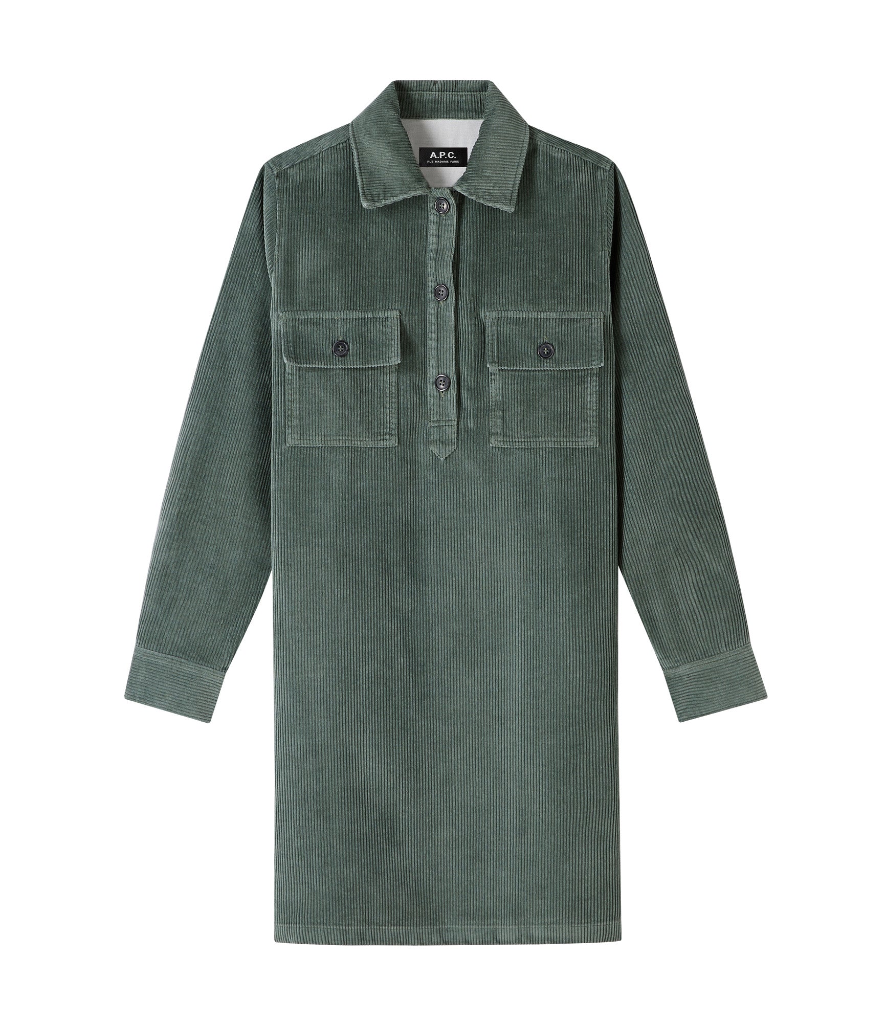 Mia dress KAC - Almond green