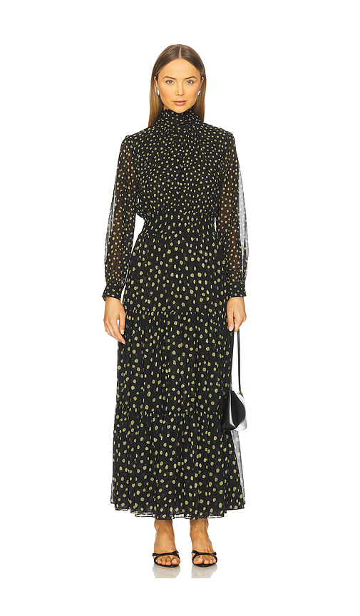 MISA Los Angeles Daphne Dress in Black. XL. Also in L, M