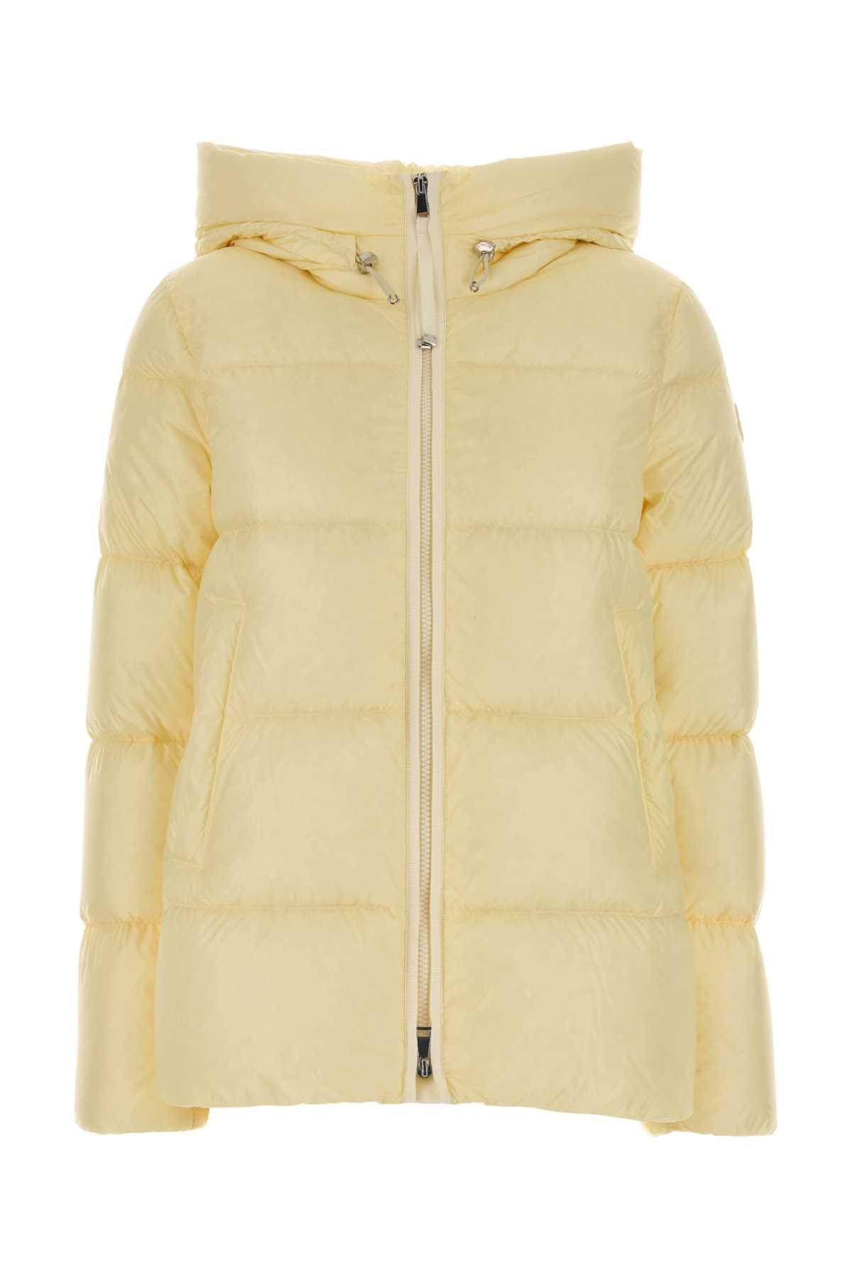 Short Down Jacket — Yellow