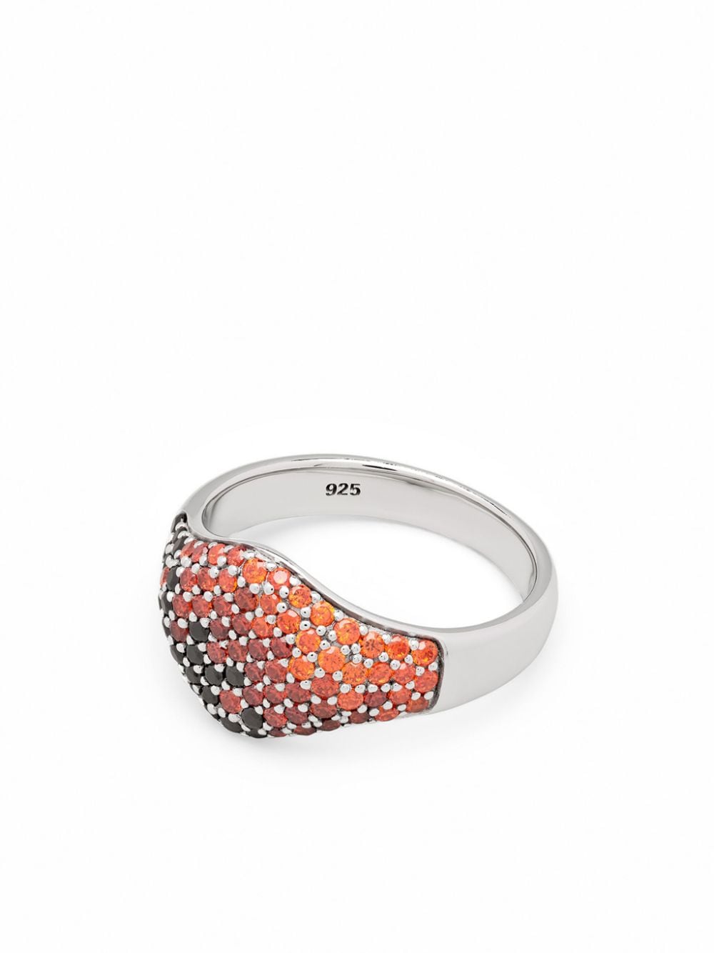 Mini Sunset cocktail ring - Silver