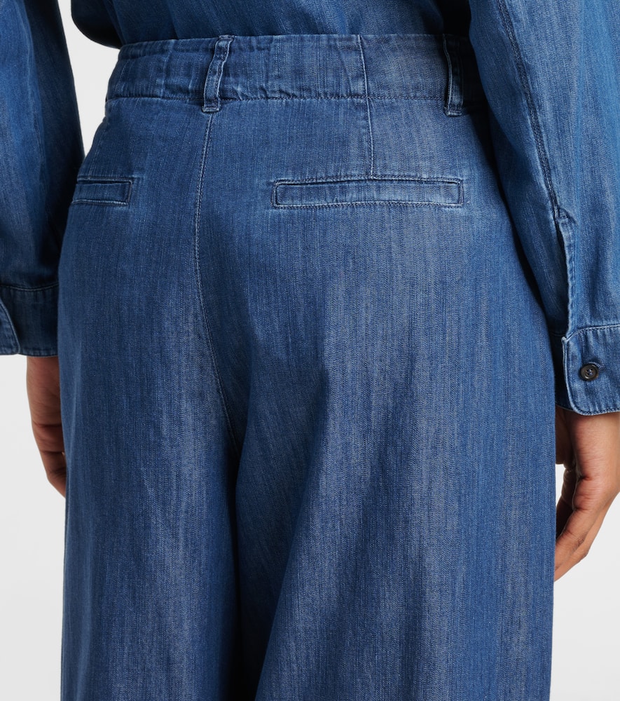 Weite Hose Sophie aus Denim