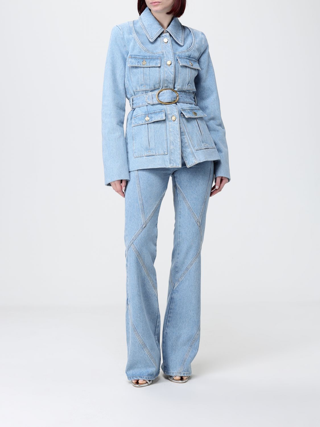 Jacket Woman color Denim