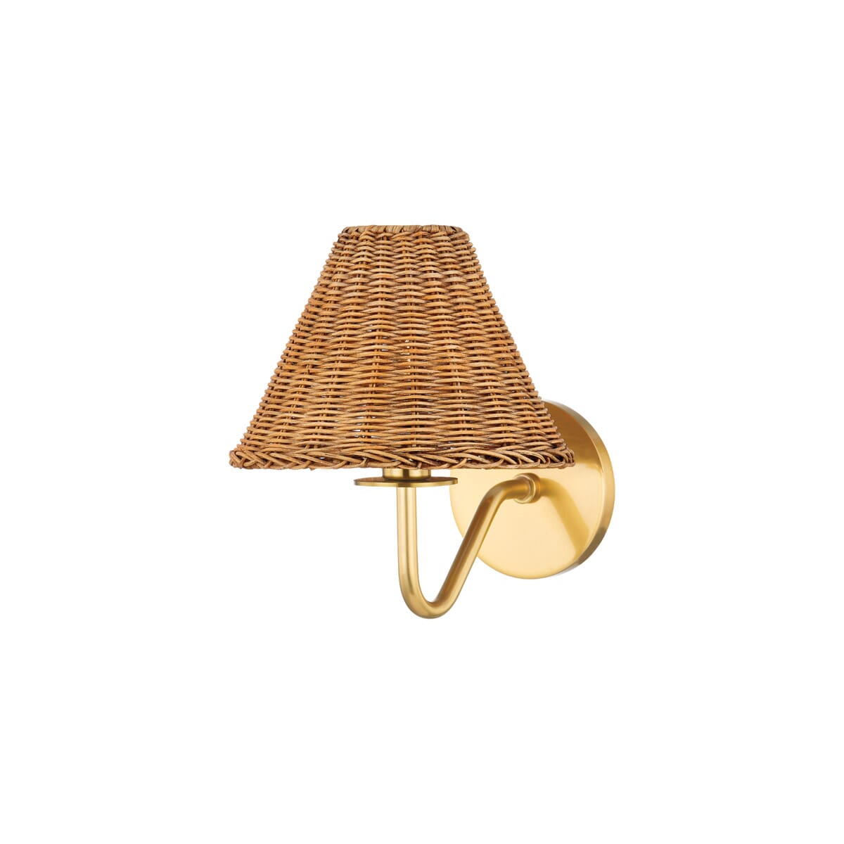 Mitzi Issa Wall Sconce in Aged Bra