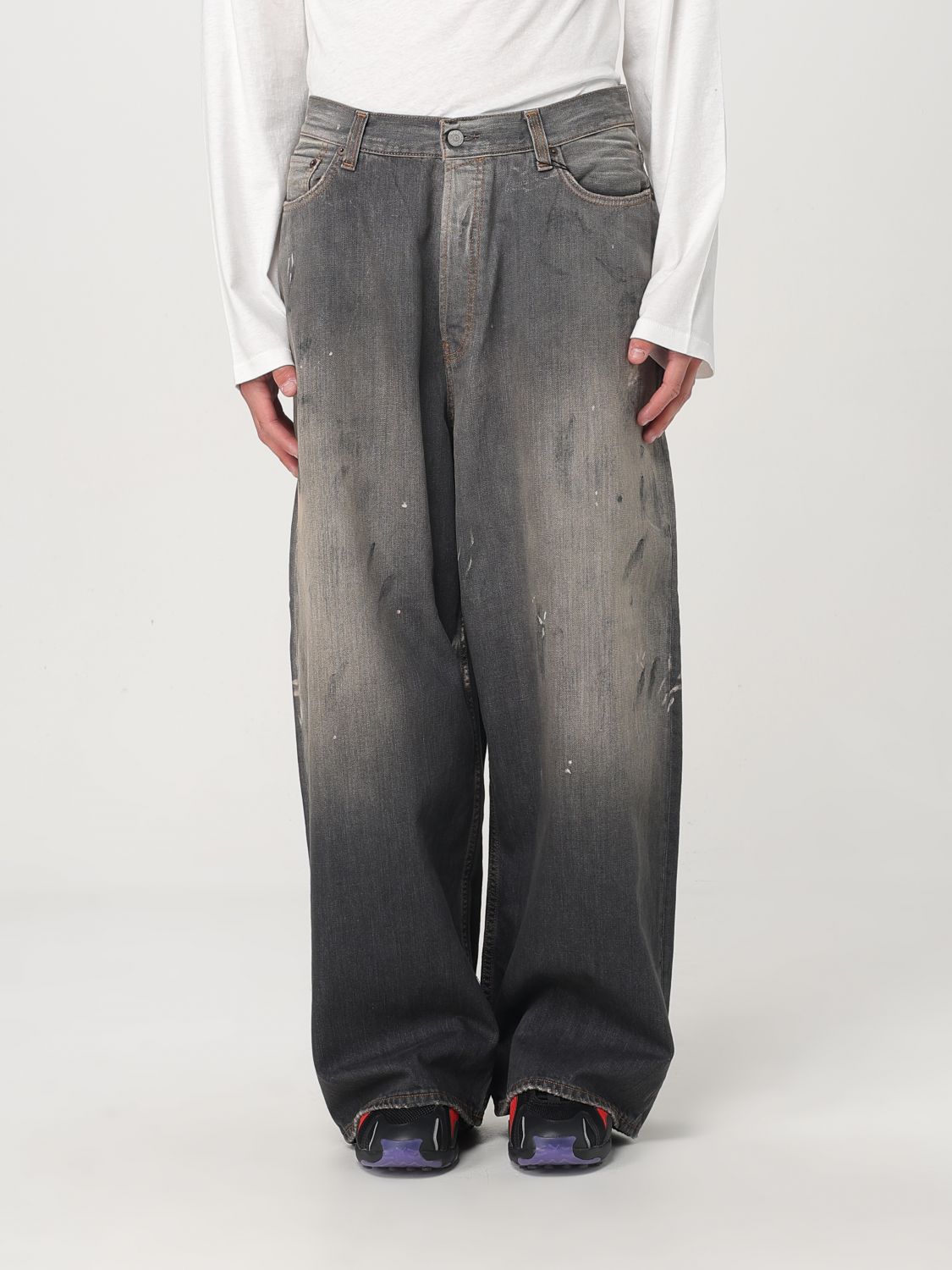 Wide-leg jeans - Black
