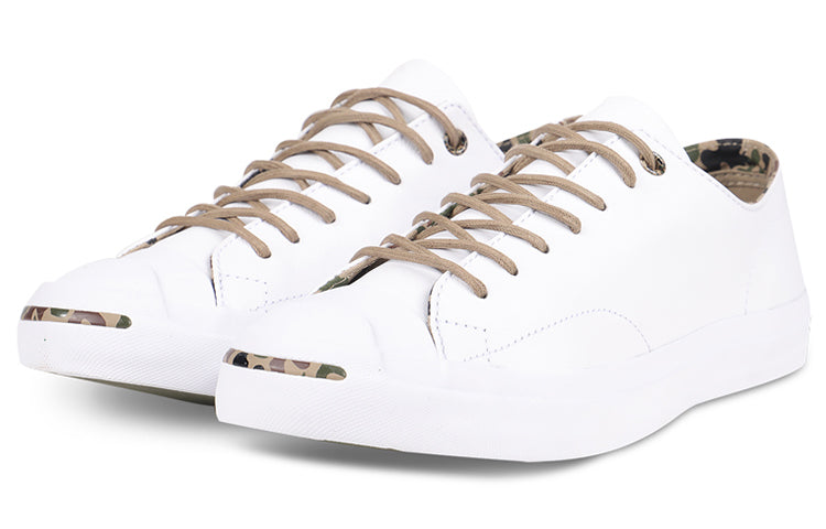 Jack Purcell Wear-resistant Non-Slip Low Tops Casual Skateboarding Shoes Unisex White