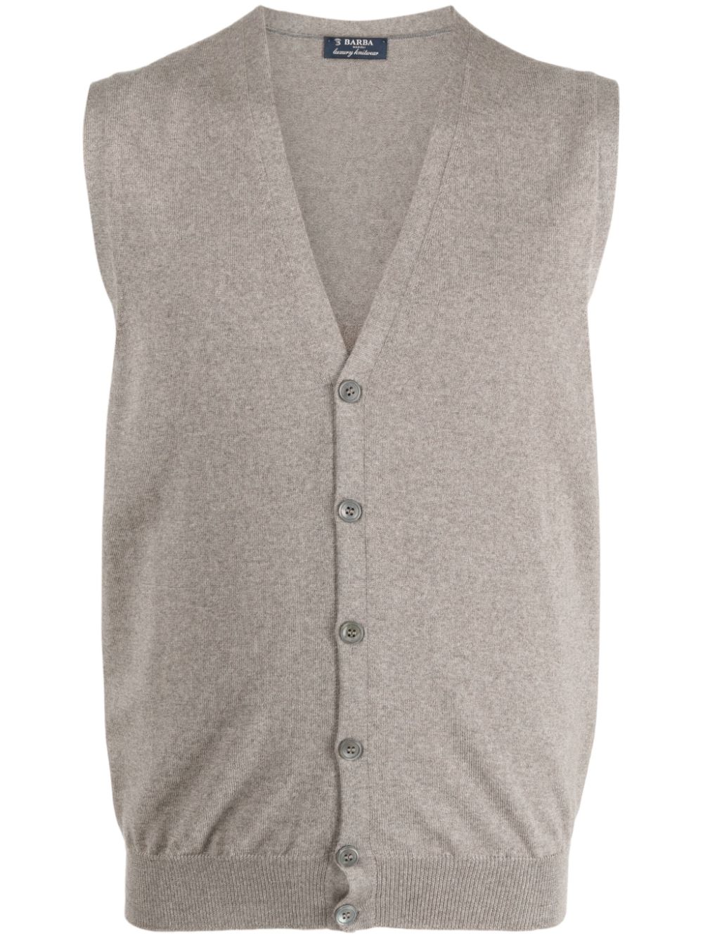 V-neck cardigan - Blue