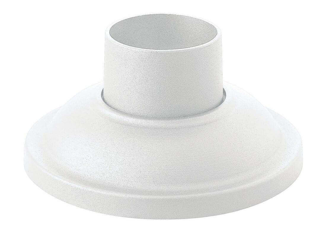 Classic White Pier Mount Base from the Pier Mounts Collection