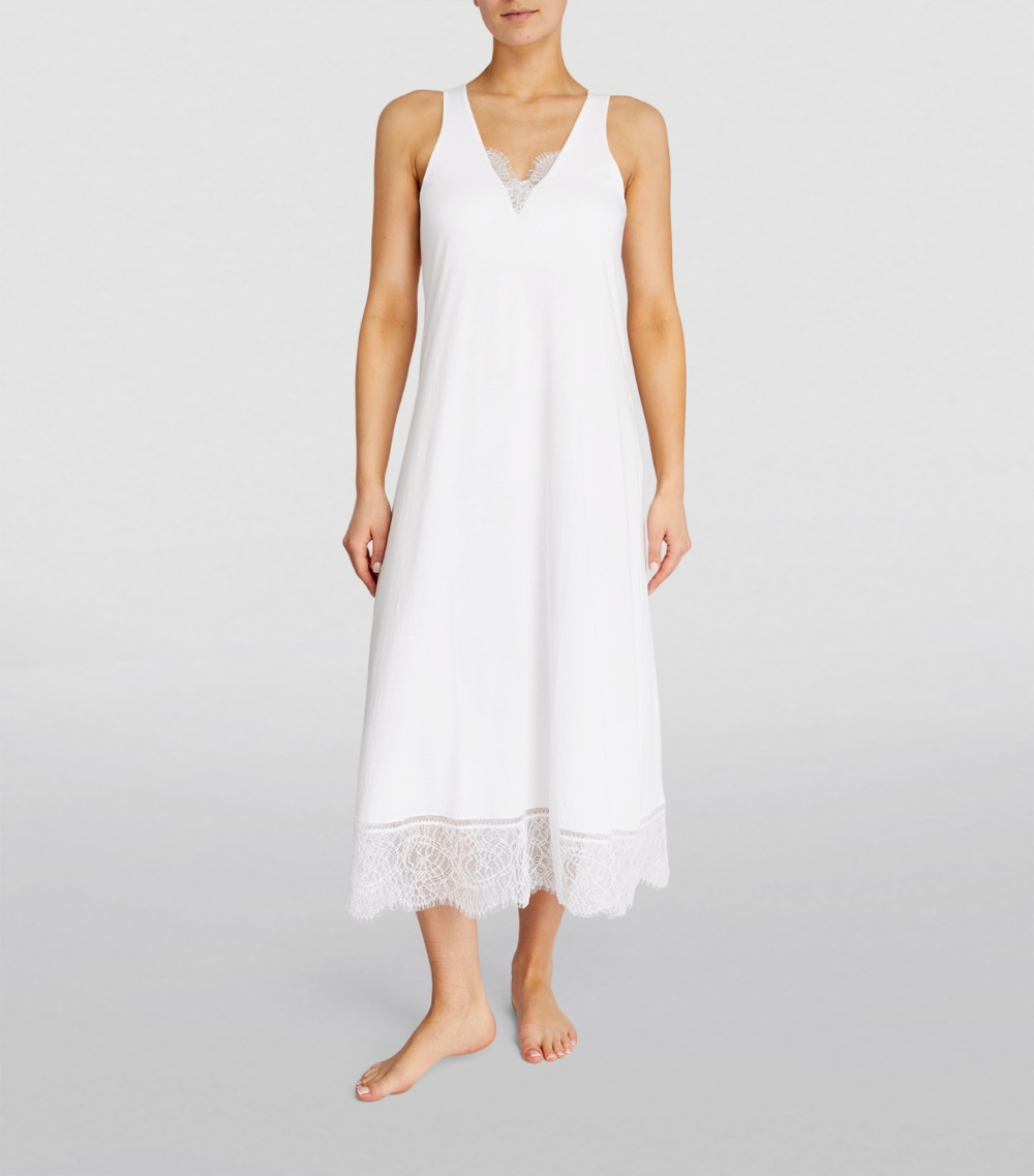 스킨 Pima Cotton Magnolia Nightdress