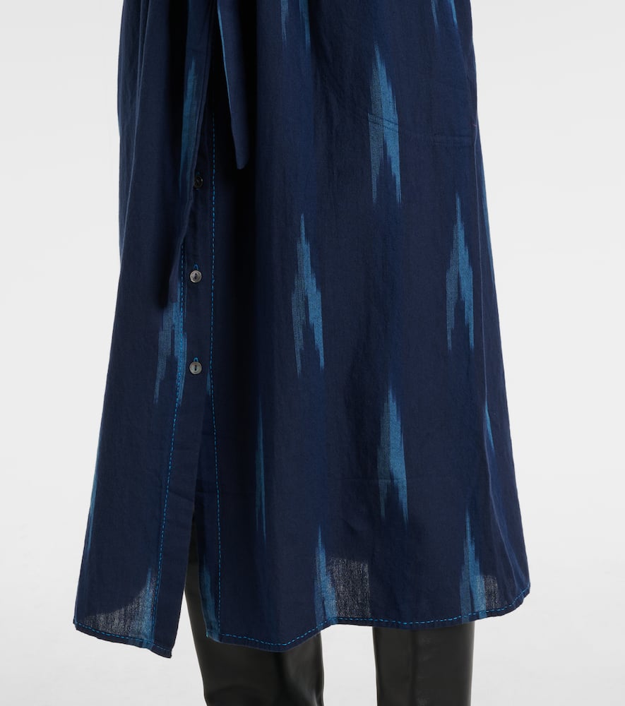 Velvet Alta printed shirt dress