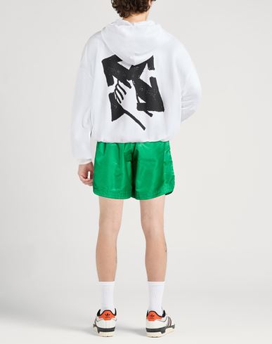 Man Shorts & Bermuda Shorts Green Size L Polyamide