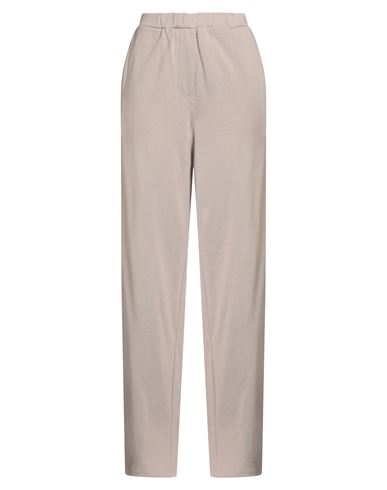 Woman Pants Taupe Size M Cotton