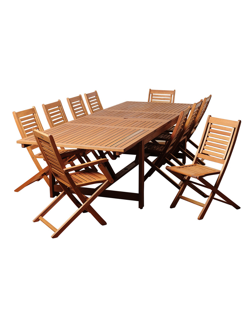 Brandon 11Pc Patio Dining Set
