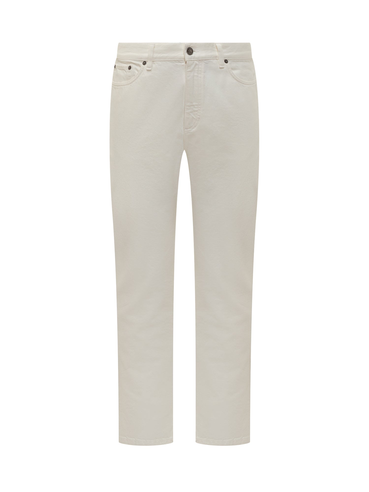 Cotton Five-Pocket Trousers
