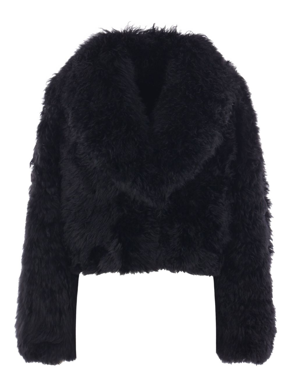 Cashmere coat - Black