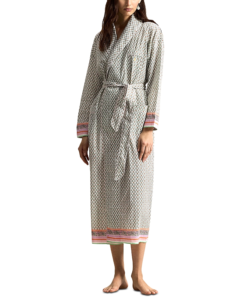 Block Print Robe
