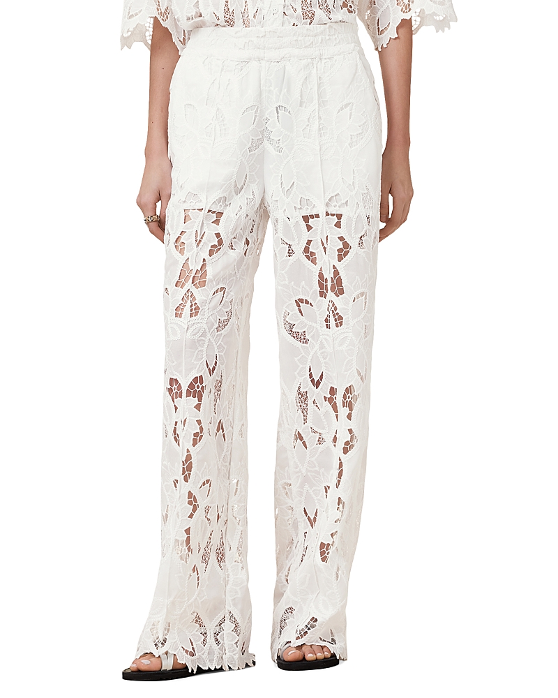 Charli Floral Lace Wide Leg Pants