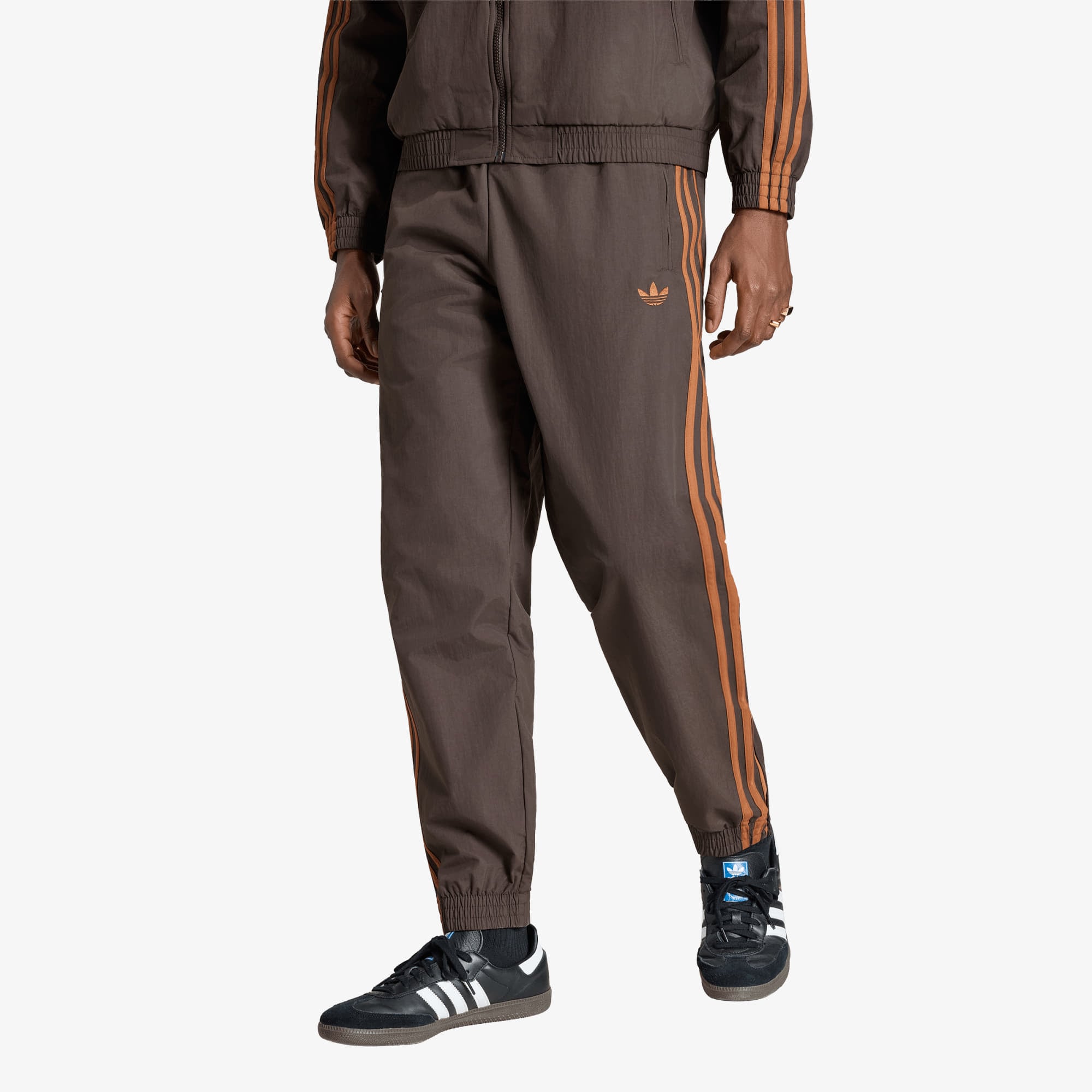 Pants adidas Firebird Woven Pants Aurora Coffee