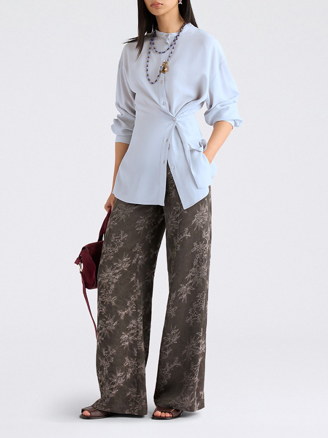 MOMONÌ Shirt Woman color Ice