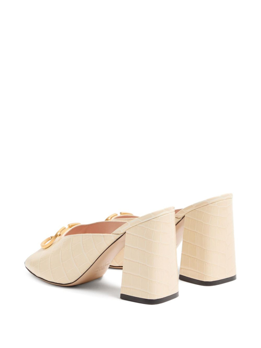 Vlogo Signature Leather Mules