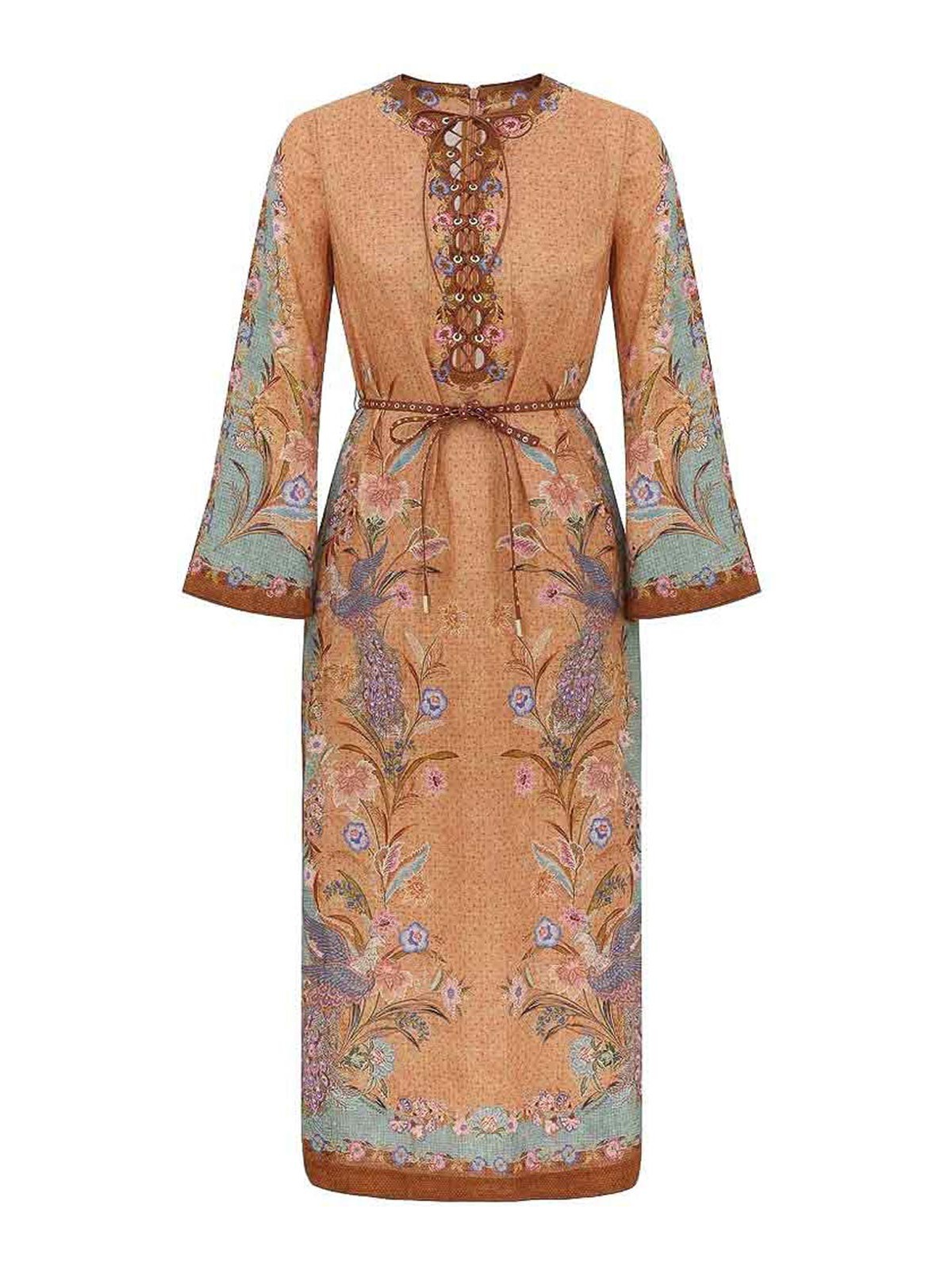Indra Linen Tunic Dress