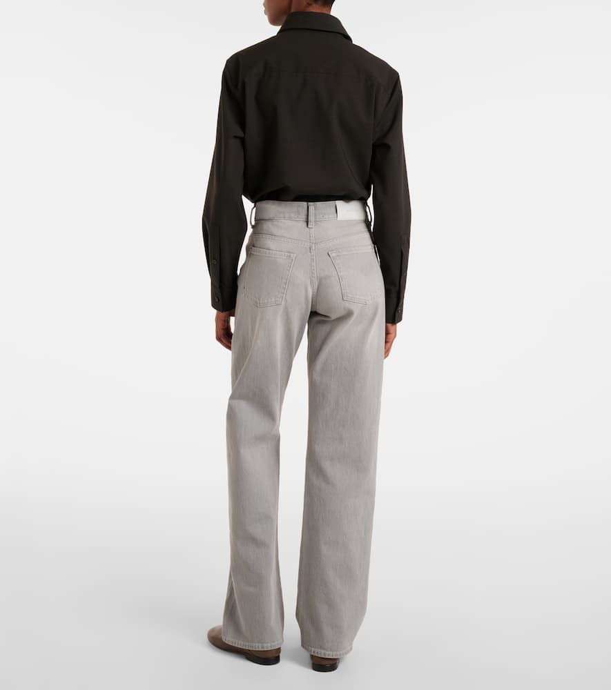 Tess mid-rise straight jeans