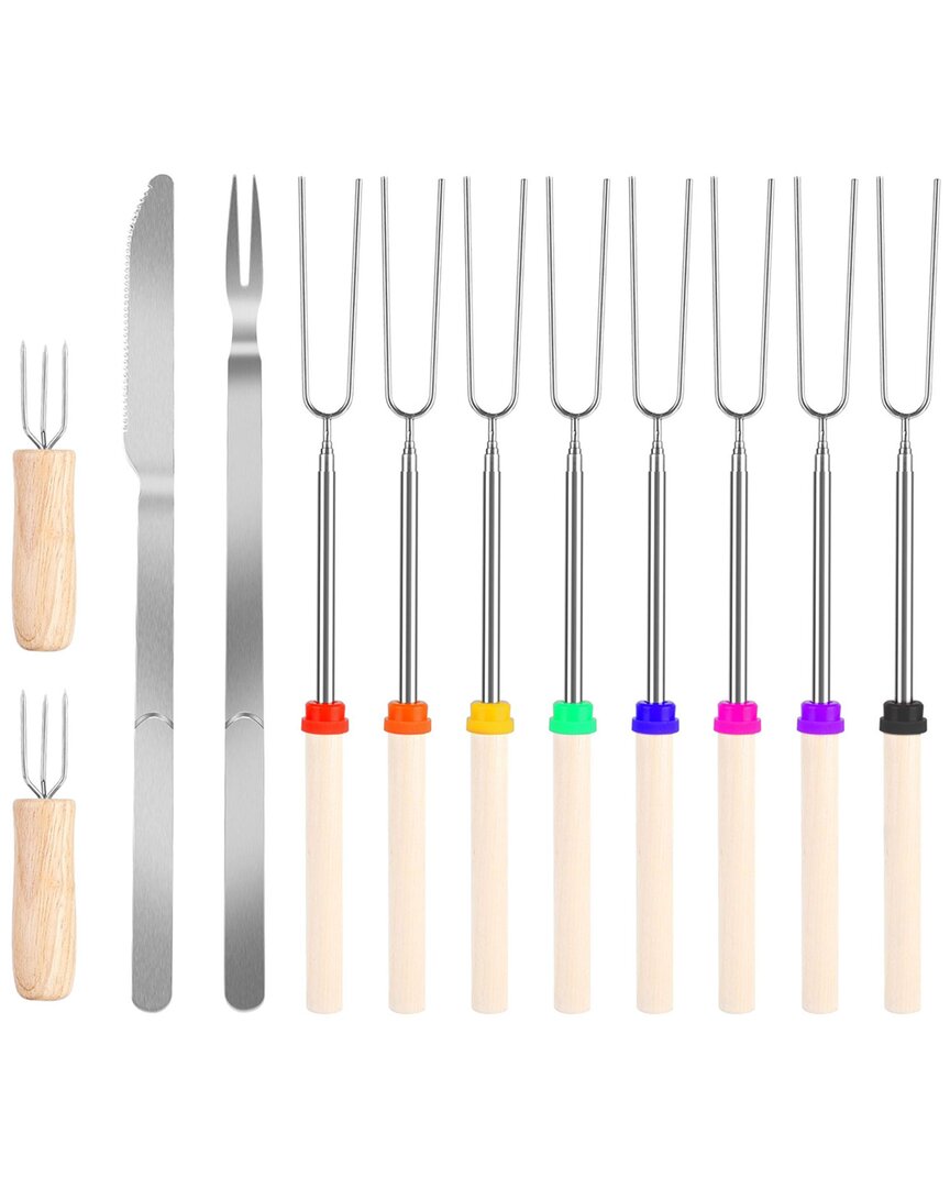 Lakeforest Stainless Steel Roasting Sticks Set