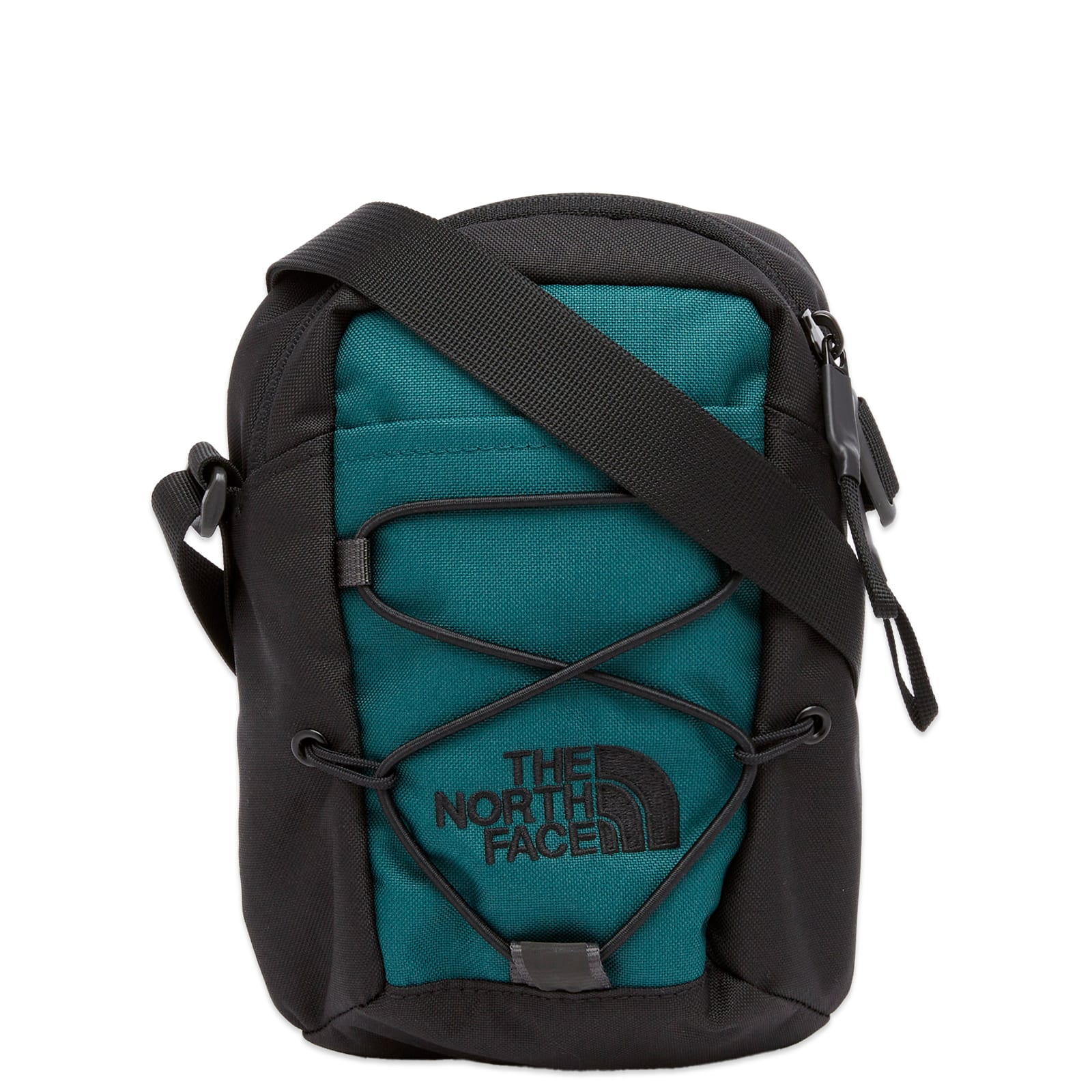 Jester Crossbody Bag in Deep Nori/Tnf Black 