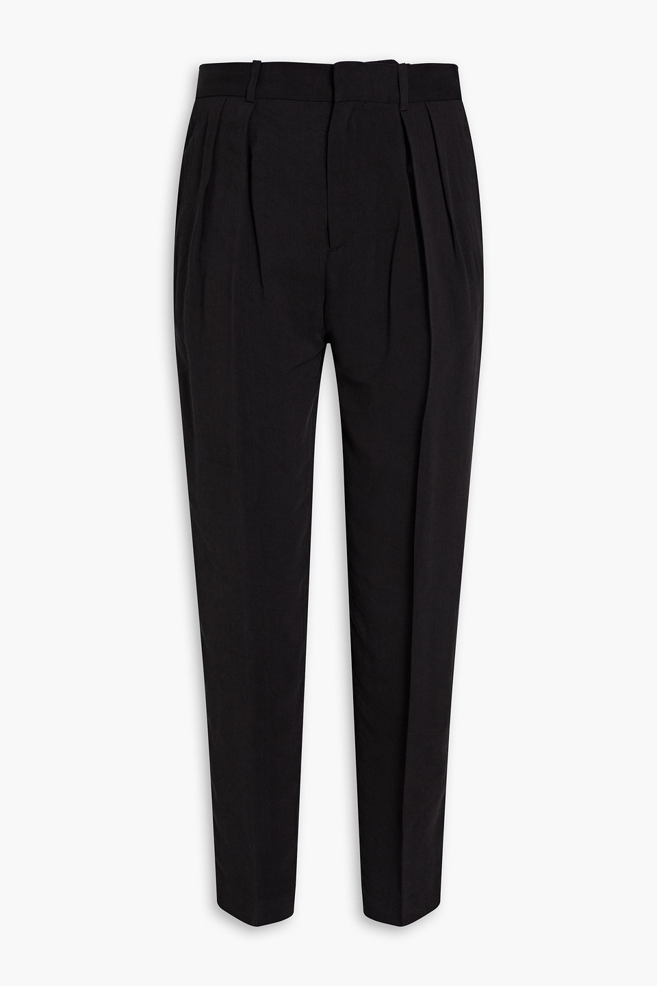 Nicky pleated Lyocell-blend twill pants