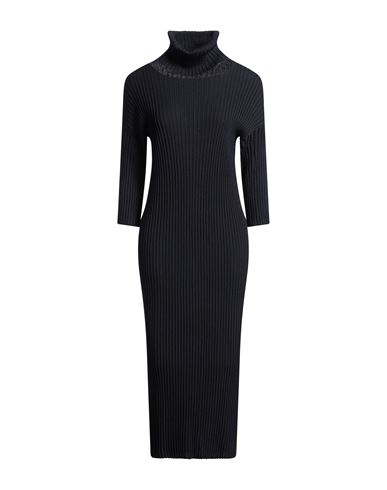 Woman Midi dress Black Size 1 Wool
