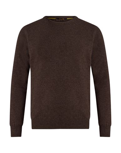 Man Sweater Dark brown Size 38 Cashmere