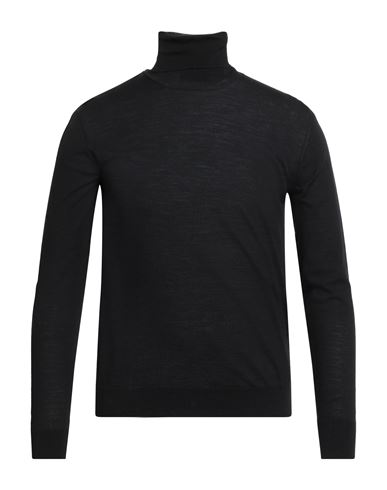 Man Turtleneck Black Size 36 Wool