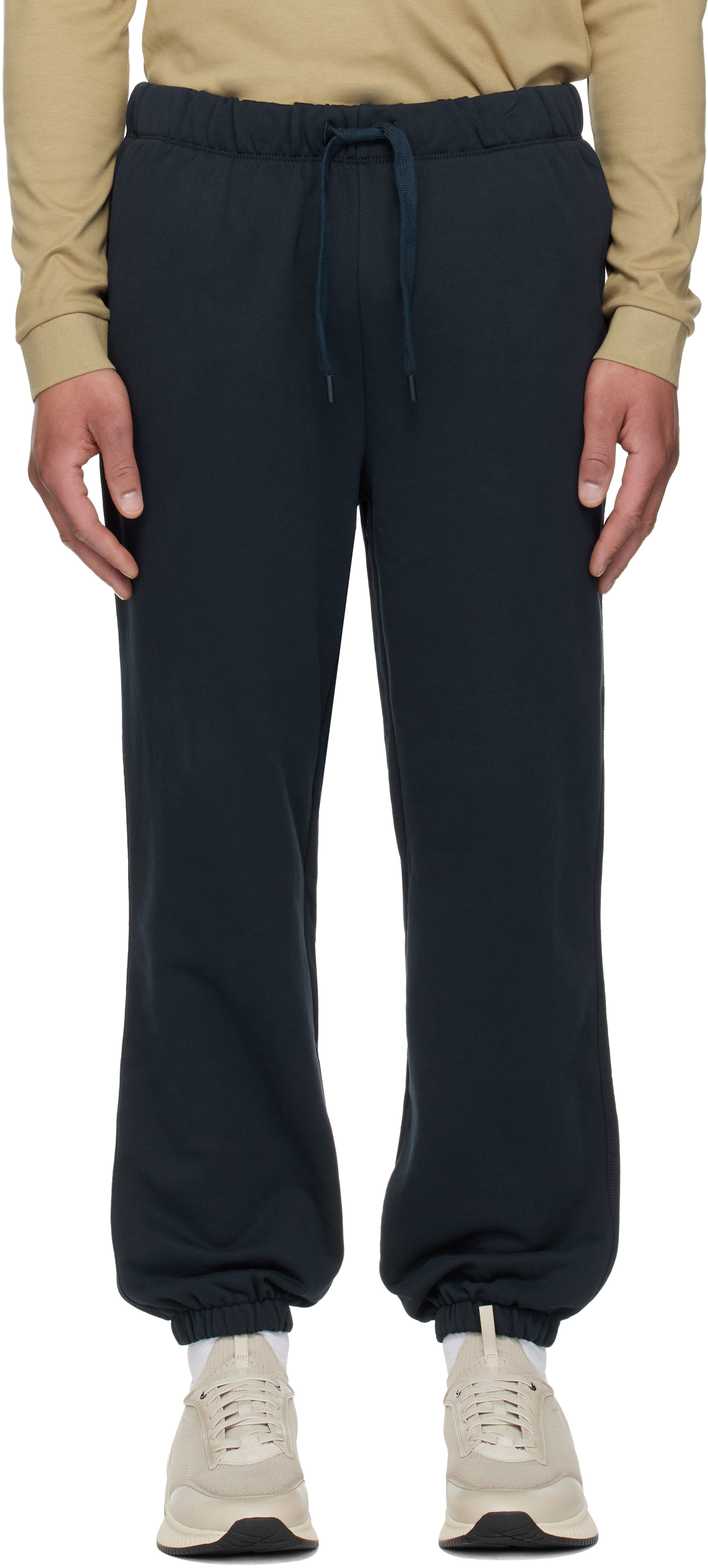 Navy Drawstring Sweatpants