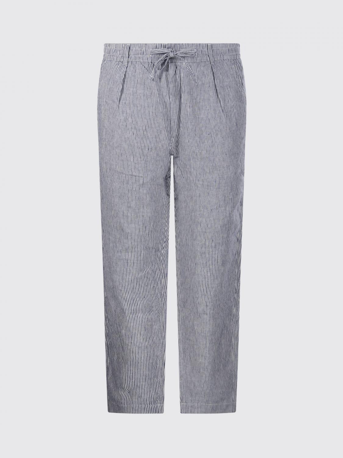 Pants Men color Blue