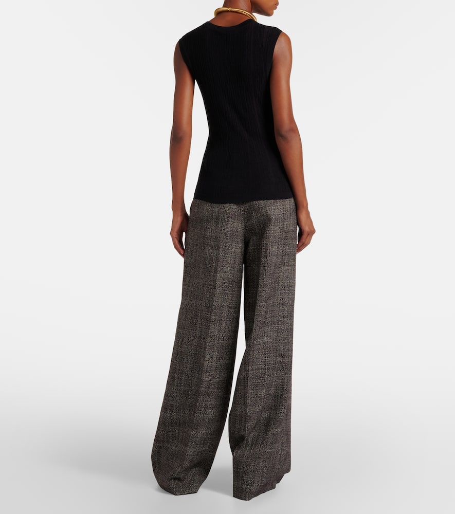 Calife silk and cotton tank top