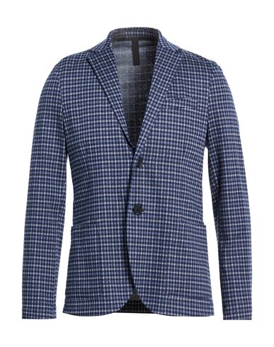 Man Blazer Navy Size 40 Cotton