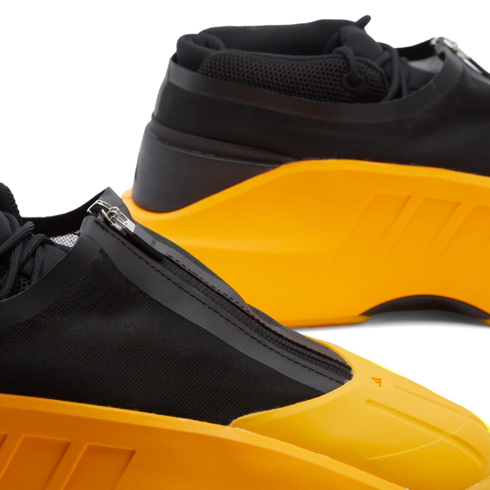 Men's CRAZY IIINFINITY Sneakers in Crew Yellow/Core Black/Team Colleg Purple, Size UK 10 