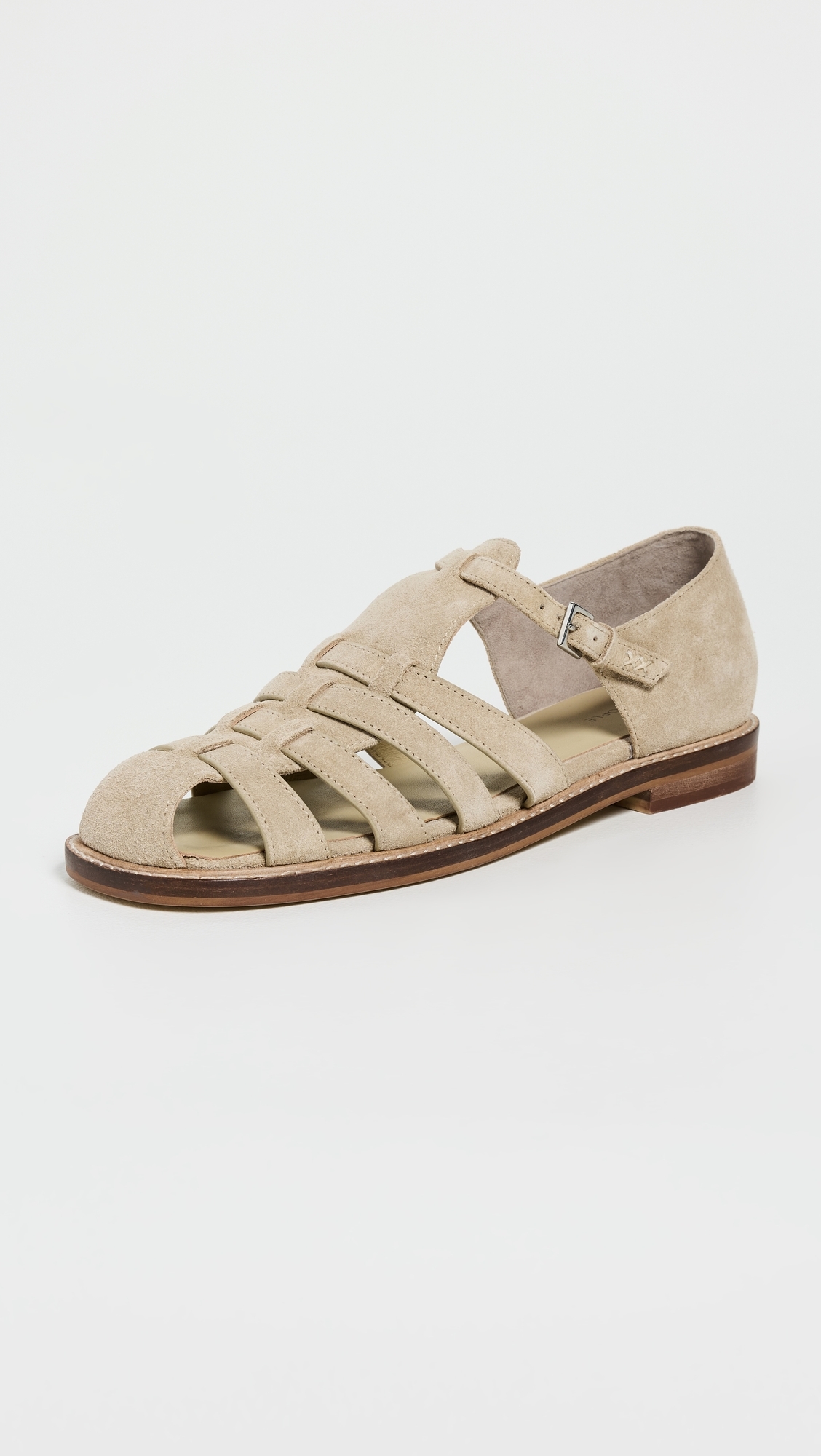 Free People Willow Fisherman Sandals Silt Suede