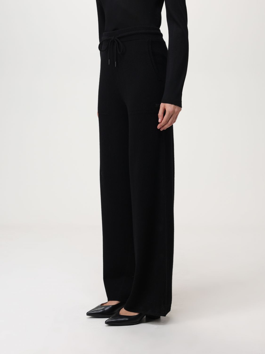 Wool and cashmere pants
