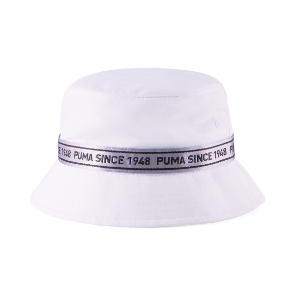 PUMA PRIME Colorblocked Bucket Hat in White