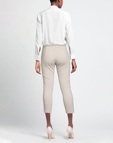 Woman Pants Beige Size 6 Viscose, Polyamide, Elastane