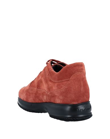 Interactive Man Sneakers Rust Size 6.5 Leather