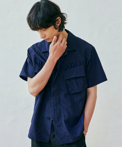 Ripstop Off Duty Purtig Shirt Navy